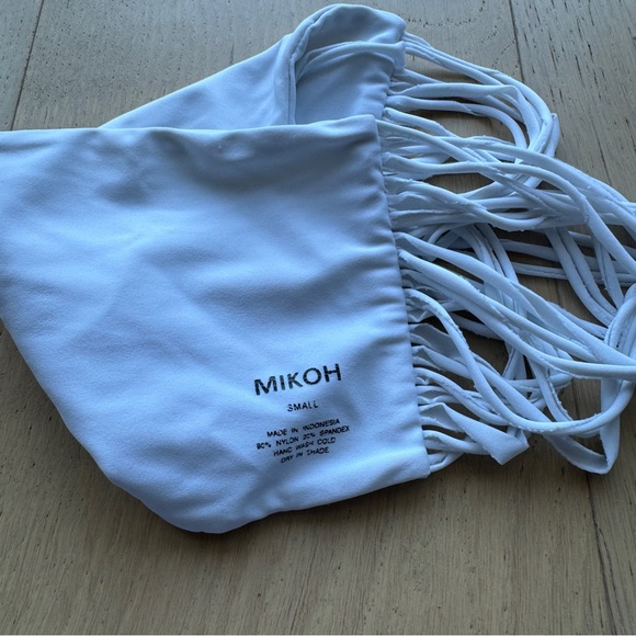 Mikoh Bikini Set Strapless Top Tor Dye Bottoms - Picture 6 of 9